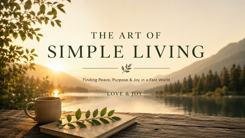 Cover of The Art of Simple Living in a Fast World
